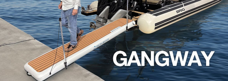 Yachtbeach Inflatable Gangway 6'6" x 1'11"