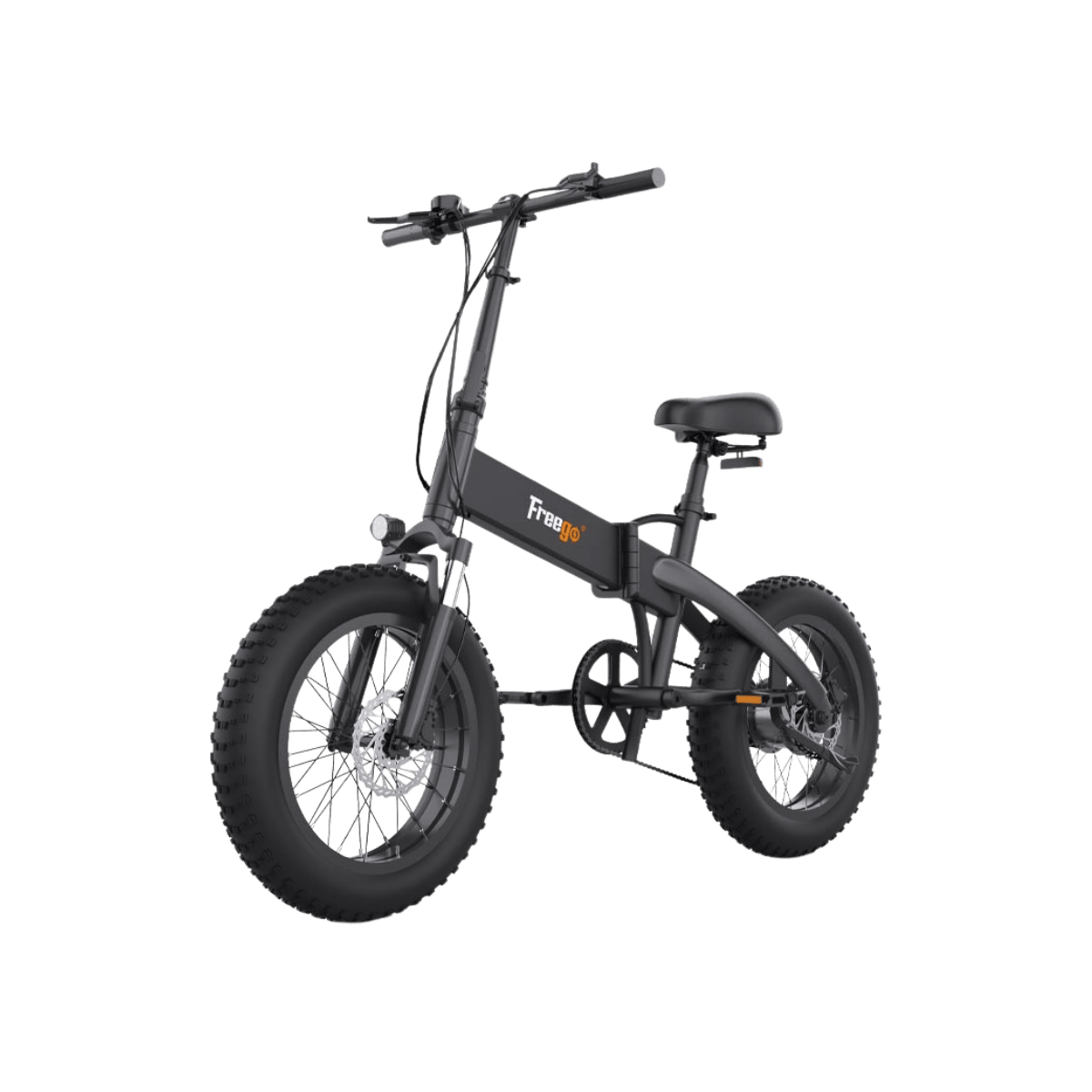 Freego eFlex Raptor E1 Shimano 7-Speed Foldable Fat Tire City Electric Bike,E1-1.