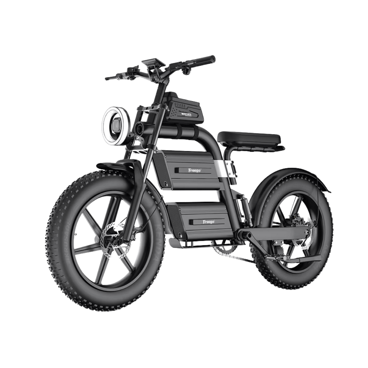 Freego E20 Dual Battery Fat-tire Electric Bike,E20.