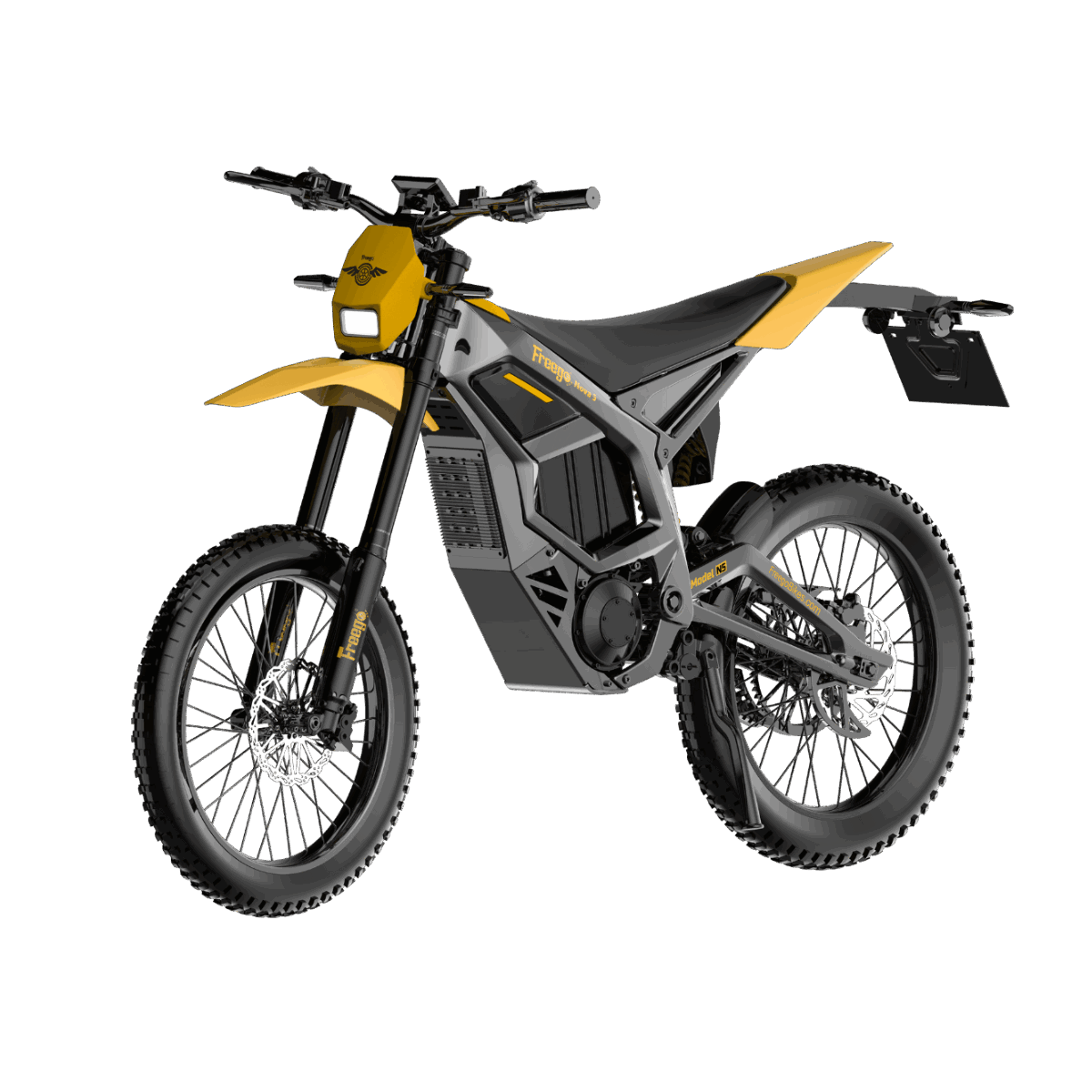 Freego Nova 5 Mid-Drive Off-Road Electric Dirt Bike, speed 53mph (85km/h) , Range 70 miles,Nova5.