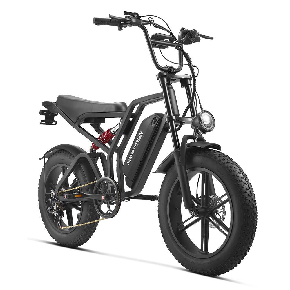Happyrun Tank G60 1500W Electric Dirt Bike Fat Tire All Terrain