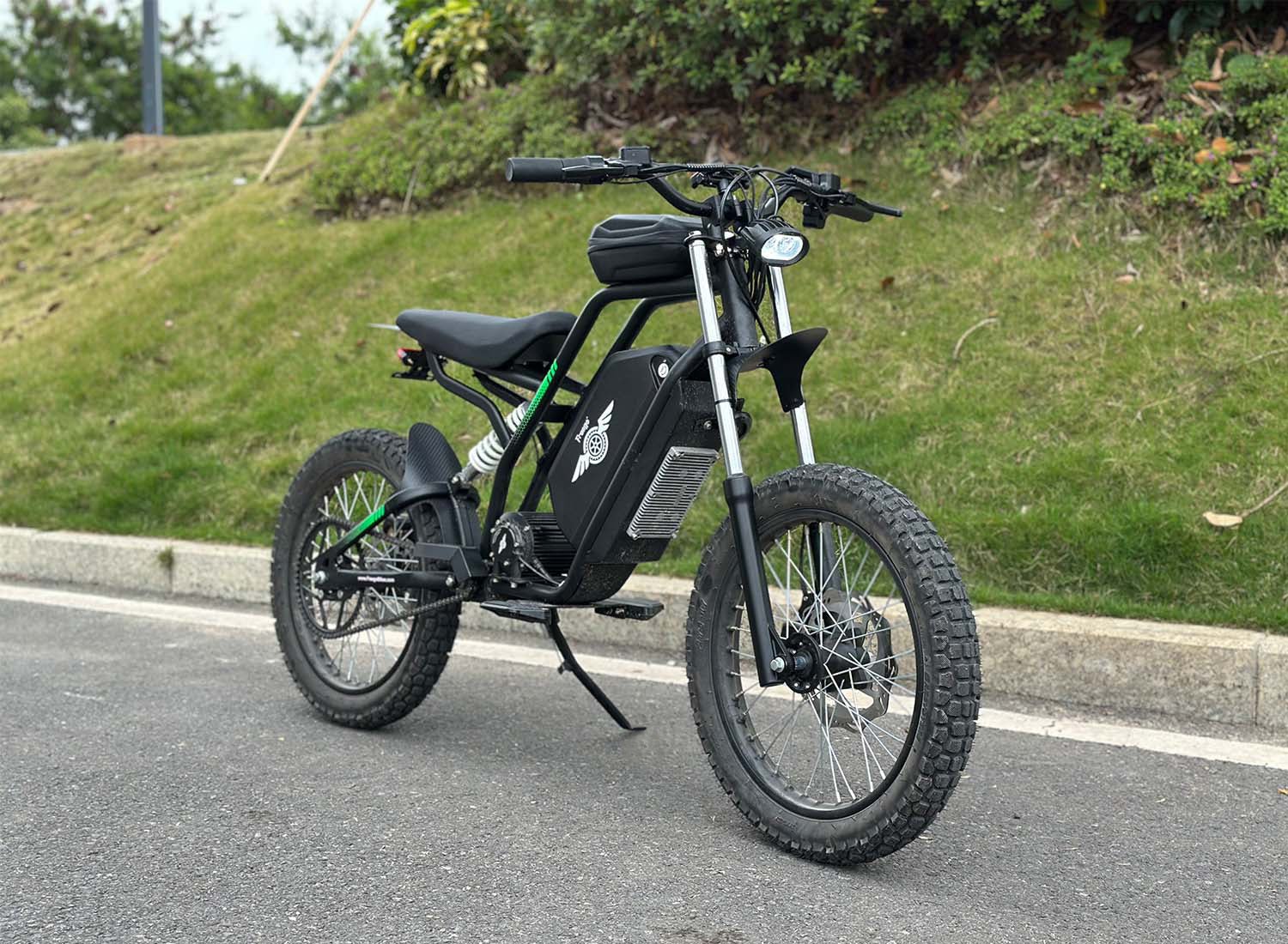 Freego Nova 3 Mid-Drive All-Terrain Dirt eBike. Max speed:40mph (64km/h) Range:50 miles