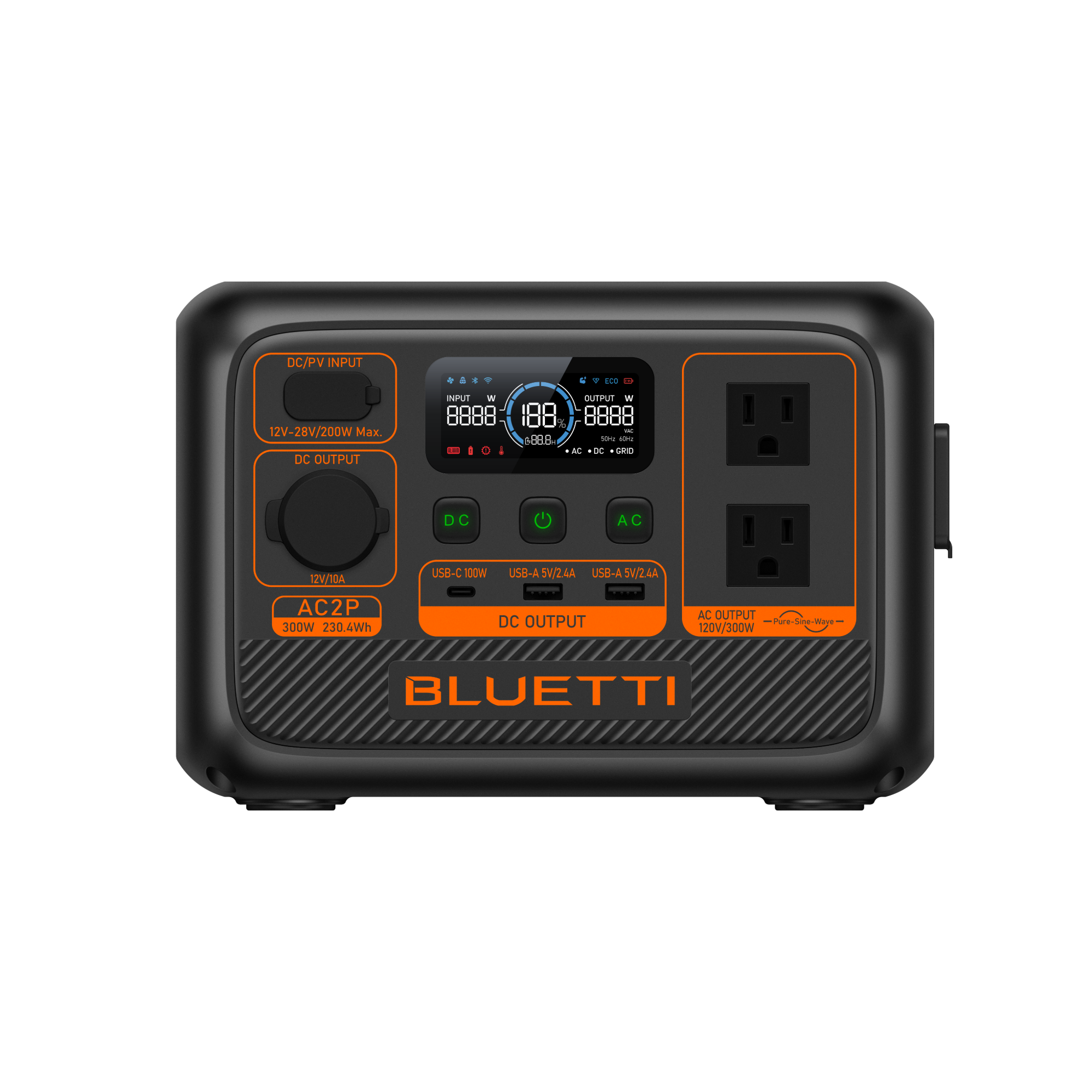 BLUETTI AC2P Portable Power Station-A