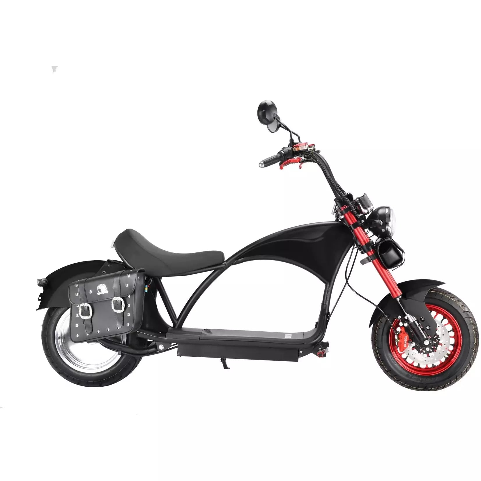 SoverSky - M3 2000w Electric Fat Tire Scooter Chopper Citycoco