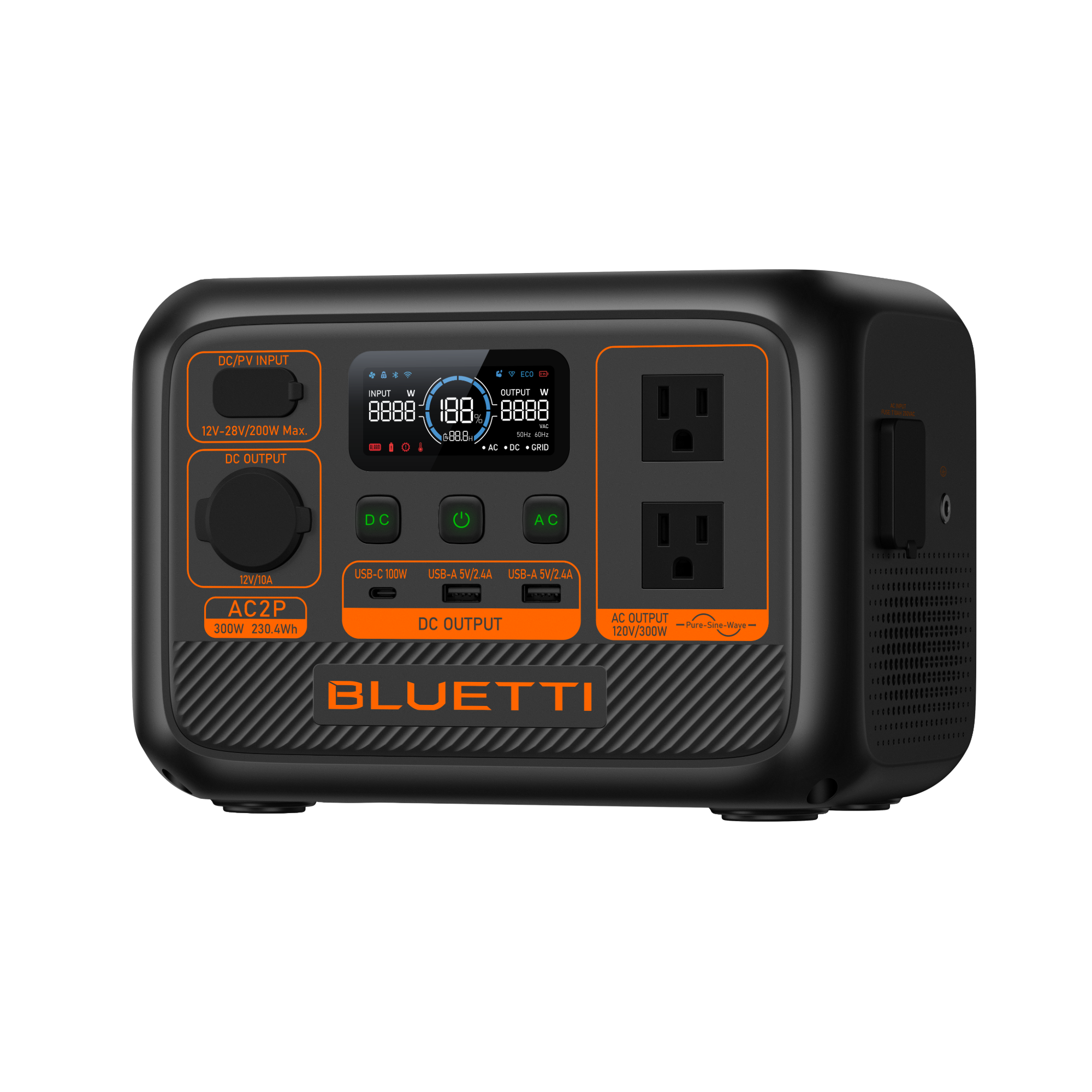 BLUETTI AC2P Portable Power Station-A