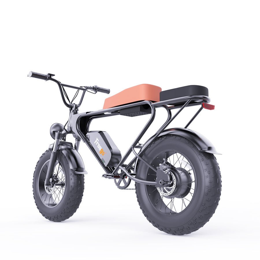 Freego DK200 Off Road Mountain Electric Bike 20'' Fat tires 20Ah Lithium Battery,range (km): 40km -50km,Max Speed: 25km/h,DK200,DK201.