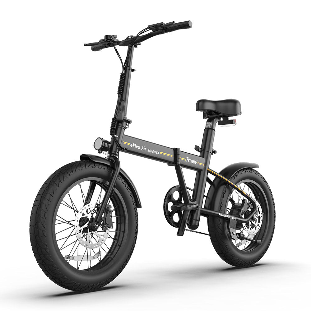 Freego E4 Pro | Folding Electric Bike with Dual Battery & Long range,Speed: 25 mph,Range:Up to 70 miles, (E4 &amp; E4 Pro).
