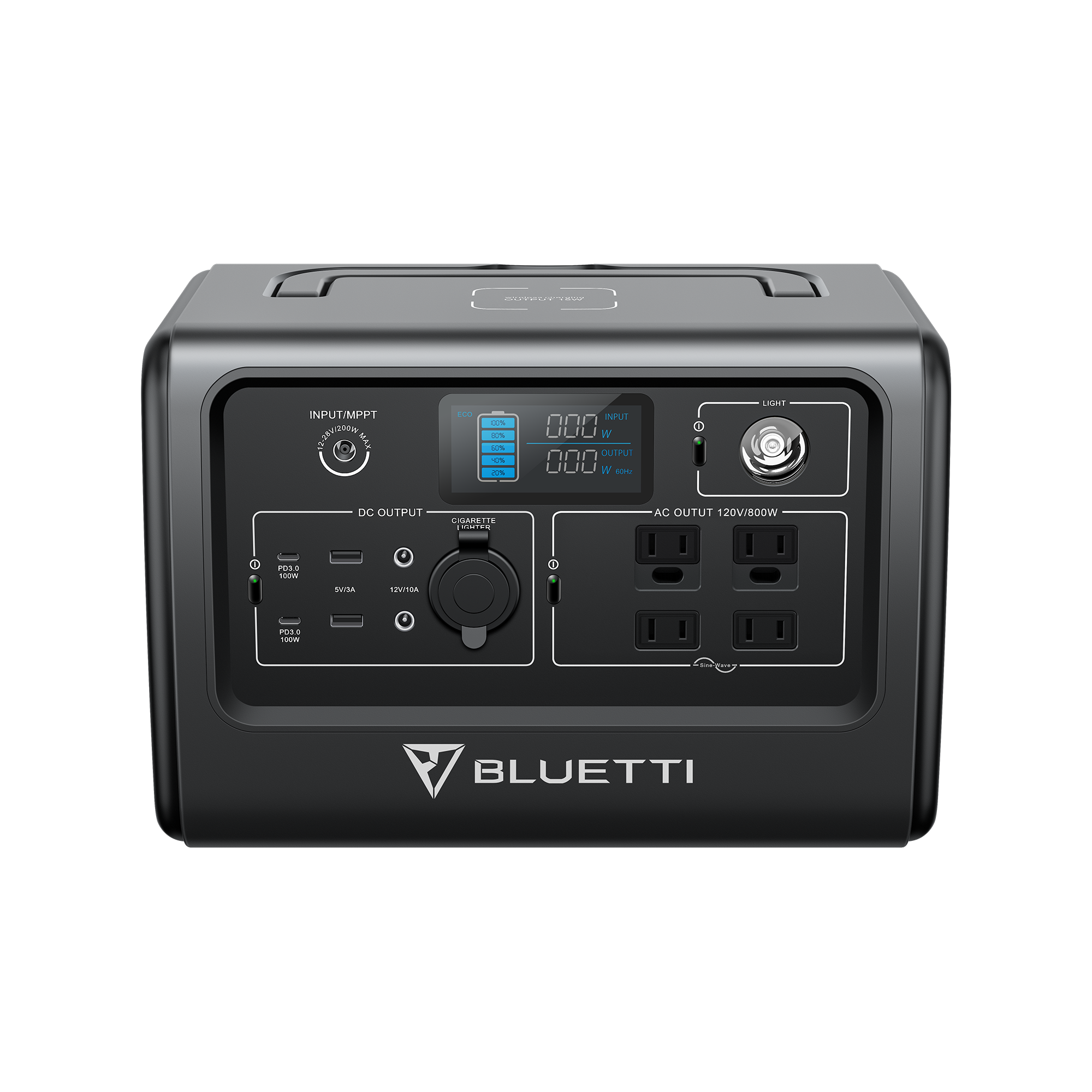 BLUETTI EB70S Portable Power Station | 800W 716Wh