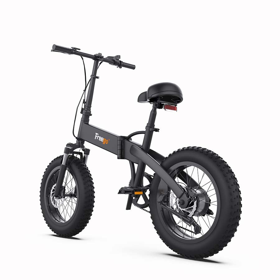 Freego eFlex Raptor E1 Shimano 7-Speed Foldable Fat Tire City Electric Bike,E1-1.