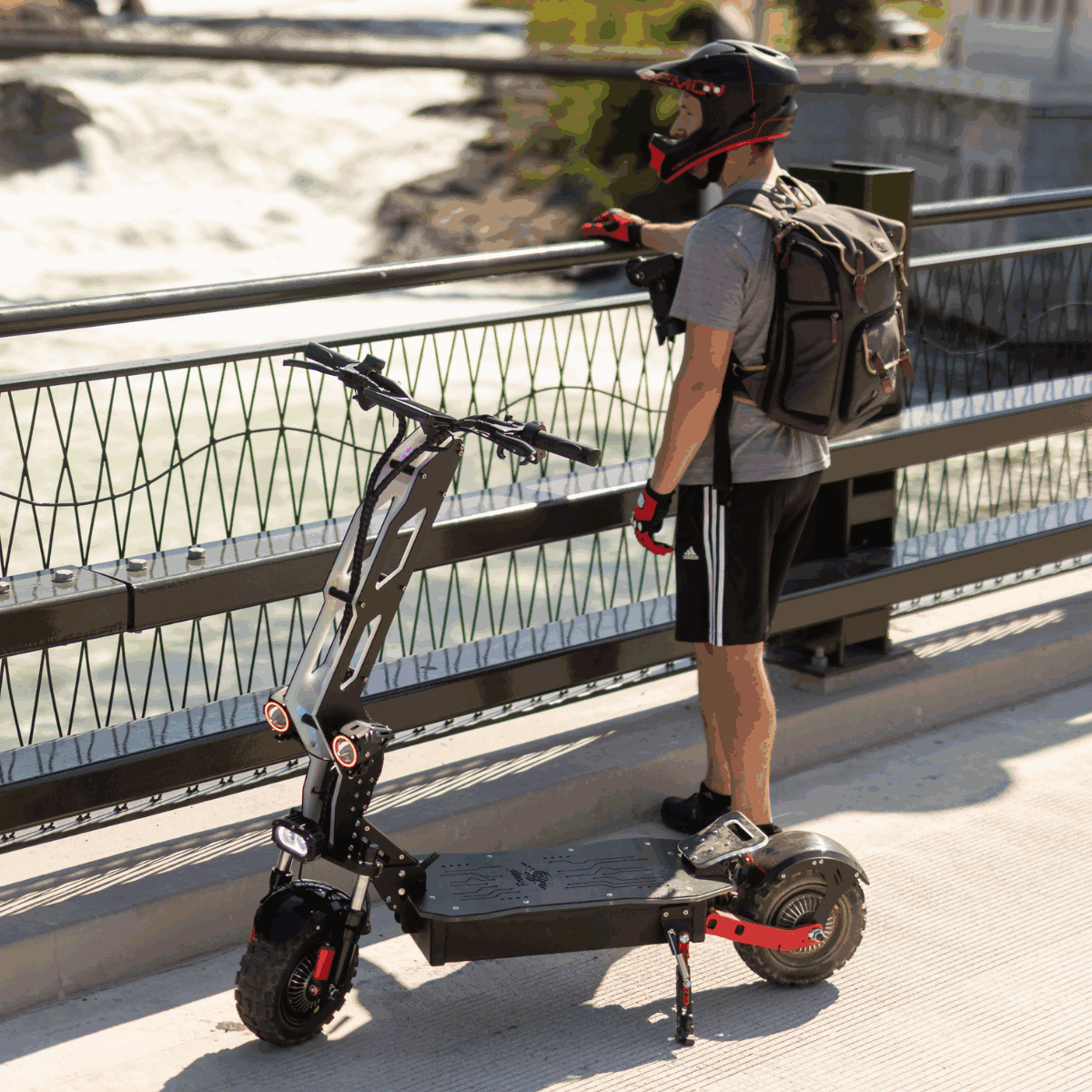 Freego D11 Landtiger Electric Scooter Foldable Dual Motor 4000W, speed 28mph ,Range 50 miles,D11.