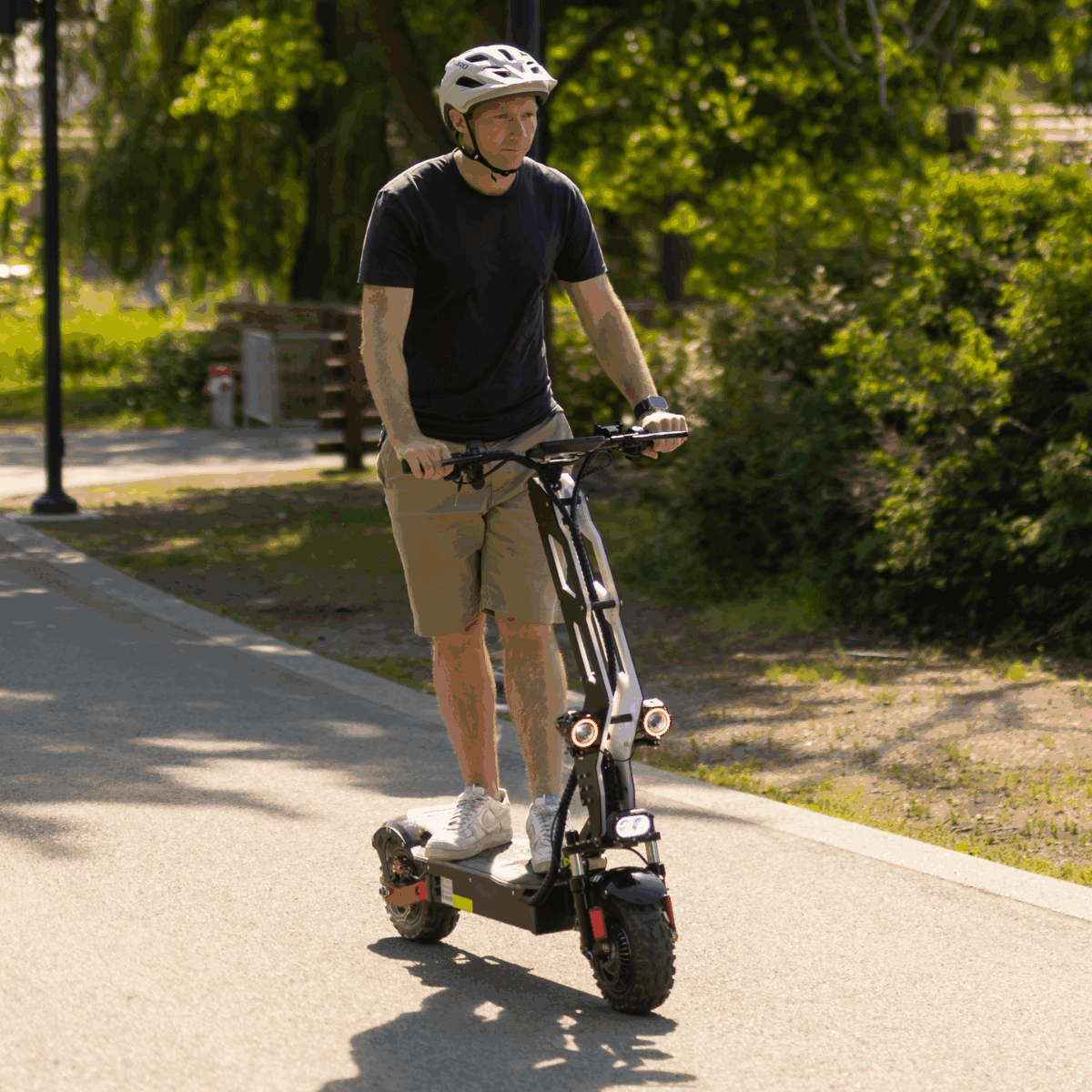 Freego D11 Landtiger Electric Scooter Foldable Dual Motor 4000W, speed 28mph ,Range 50 miles,D11.
