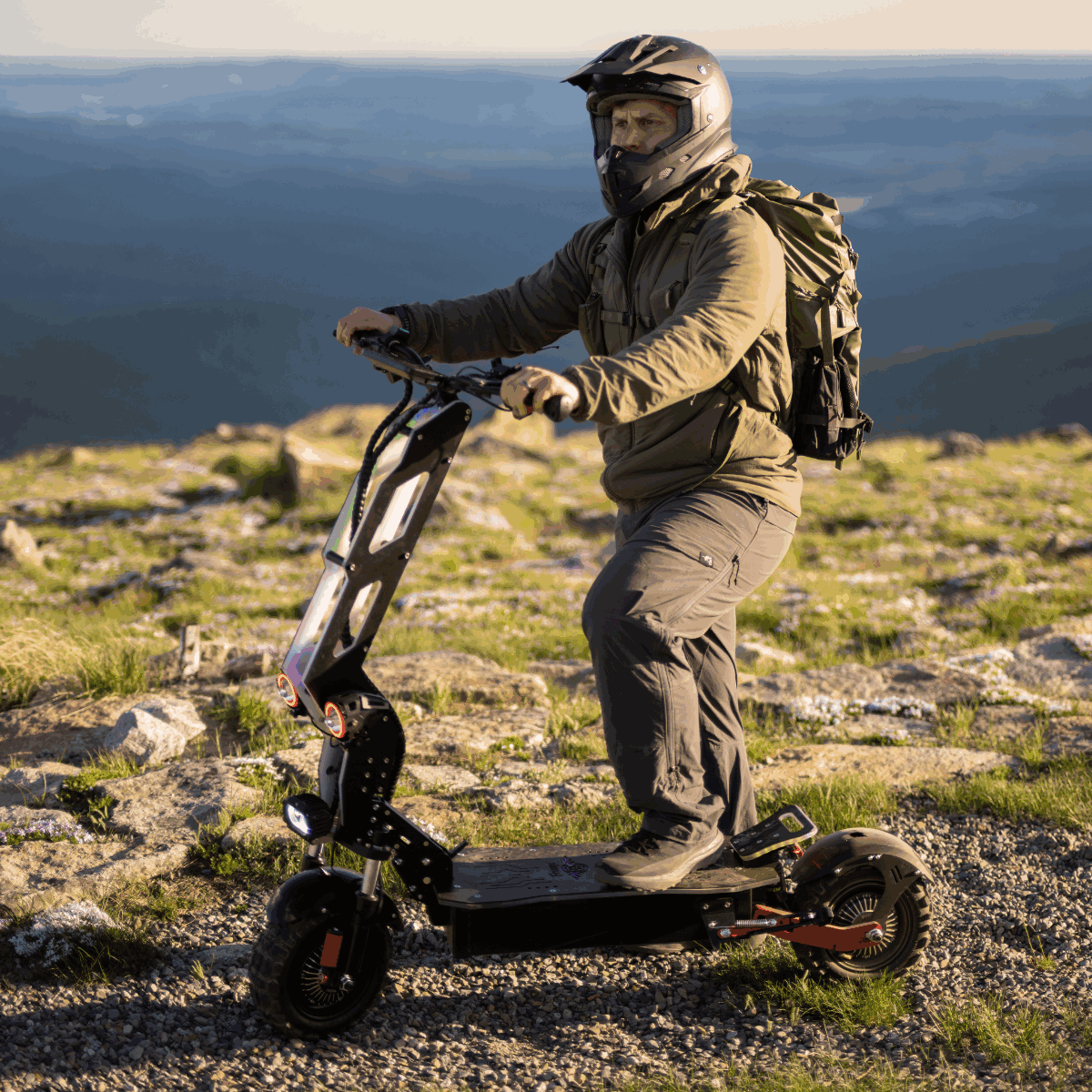 Freego D11 Landtiger Electric Scooter Foldable Dual Motor 4000W, speed 28mph ,Range 50 miles,D11.