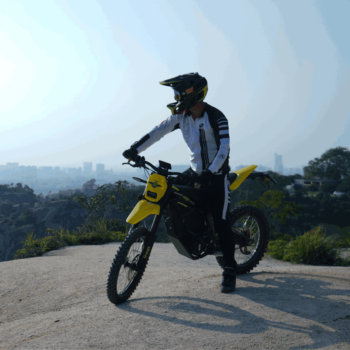 Freego Nova 5 Mid-Drive Off-Road Electric Dirt Bike, speed 53mph (85km/h) , Range 70 miles,Nova5.