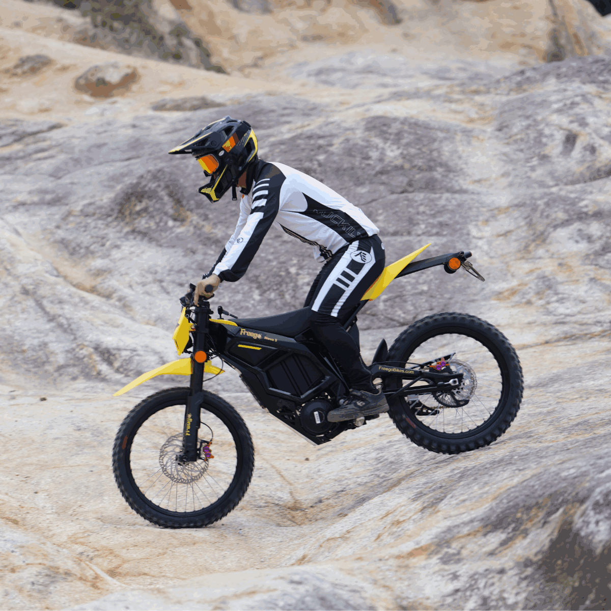 Freego Nova 5 Mid-Drive Off-Road Electric Dirt Bike, speed 53mph (85km/h) , Range 70 miles,Nova5.