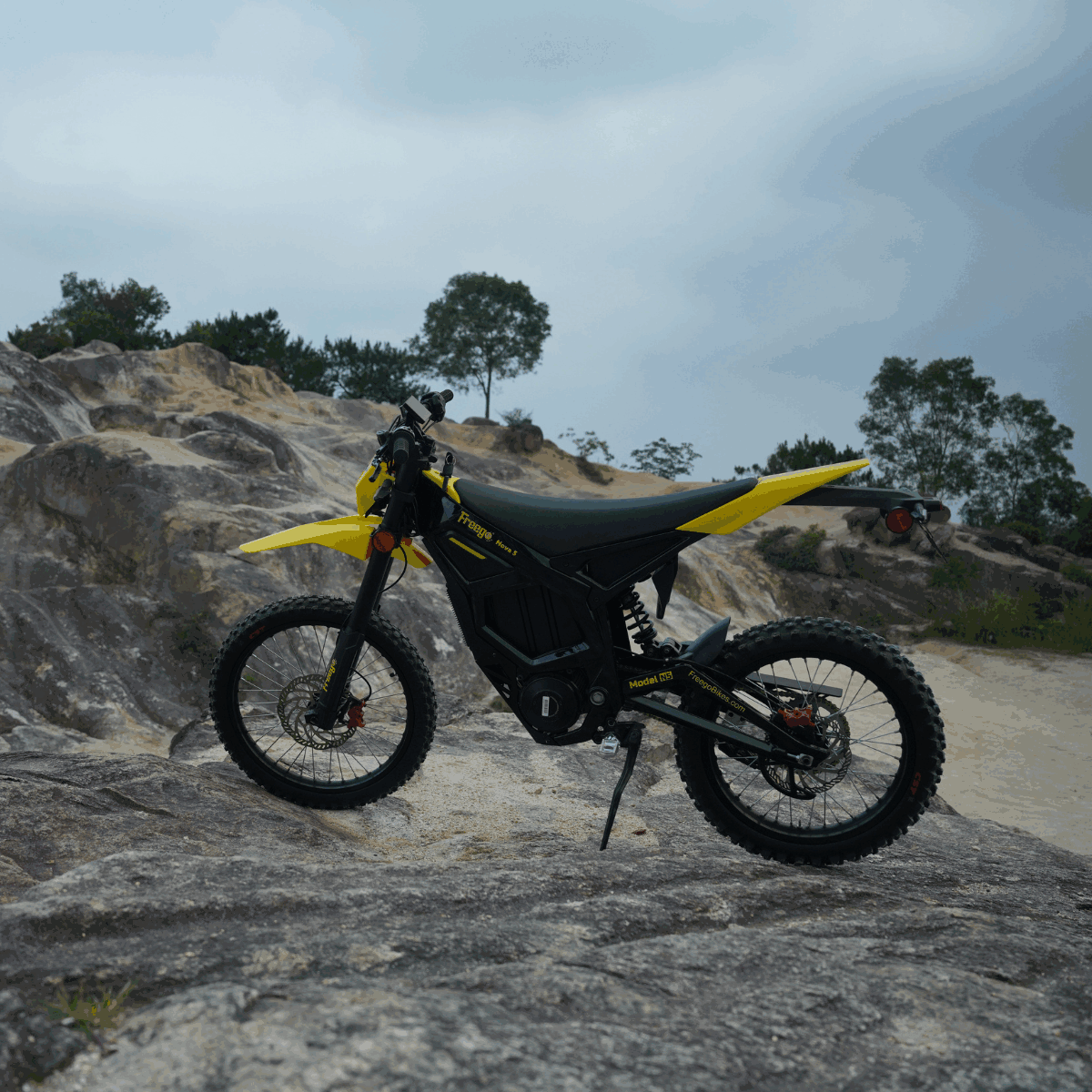 Freego Nova 5 Mid-Drive Off-Road Electric Dirt Bike, speed 53mph (85km/h) , Range 70 miles,Nova5.