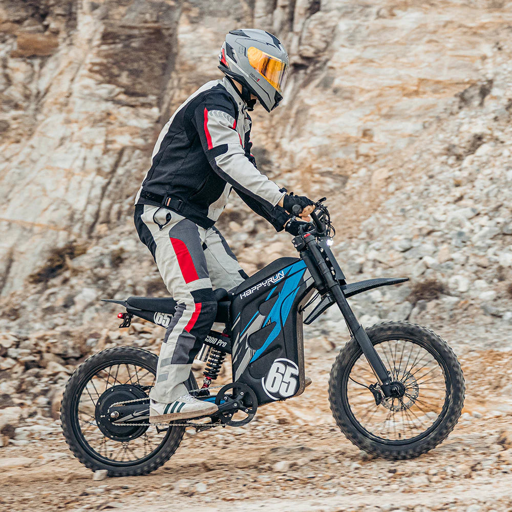 HappyRun 6500W Electric Dirt Bike G300 Pro 2025 New Tank G300 Pro