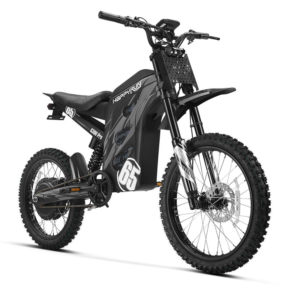 HappyRun 6500W Electric Dirt Bike G300 Pro 2025 New