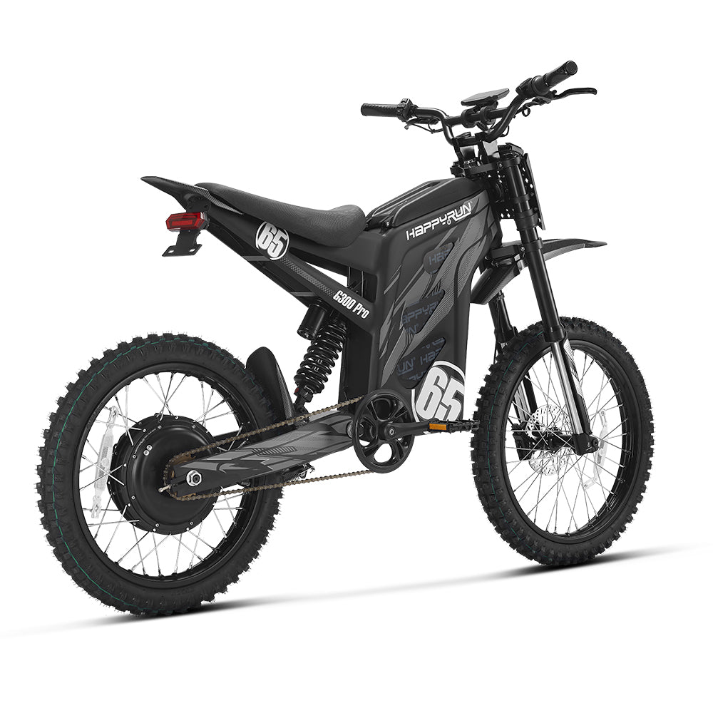 HappyRun 6500W Electric Dirt Bike G300 Pro 2025 New
