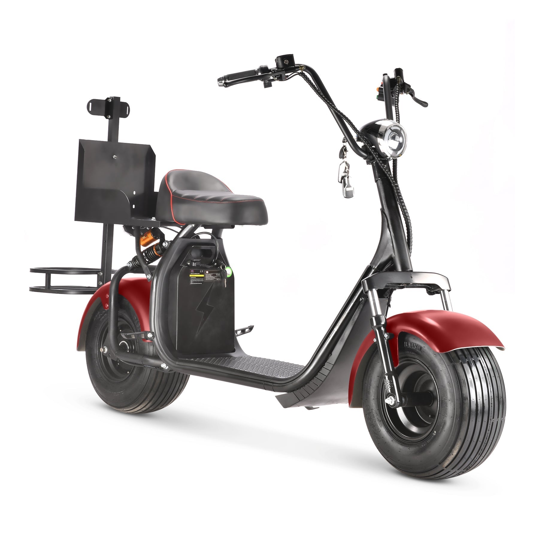 SoverSky X7 Fat Tire Two Wheel Golf Electric Scooter