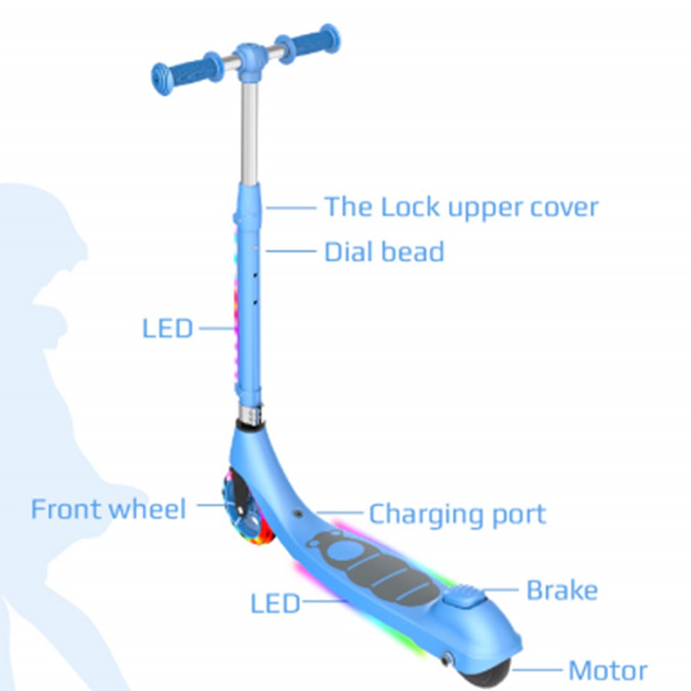 Freego F5 Electric Kids Scooter 5'' Tire with Chargable Lithium Battery,FG-F5.