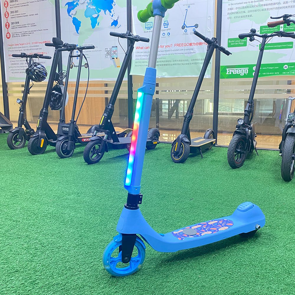 Freego F5 Electric Kids Scooter 5'' Tire with Chargable Lithium Battery,FG-F5.