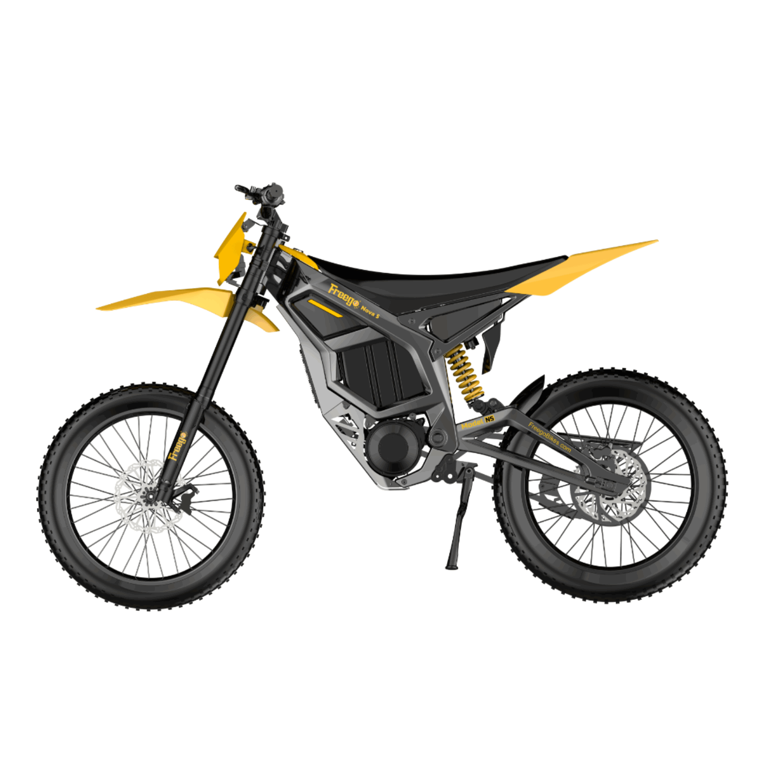 Freego Nova 5 Mid-Drive Off-Road Electric Dirt Bike, speed 53mph (85km/h) , Range 70 miles,Nova5.