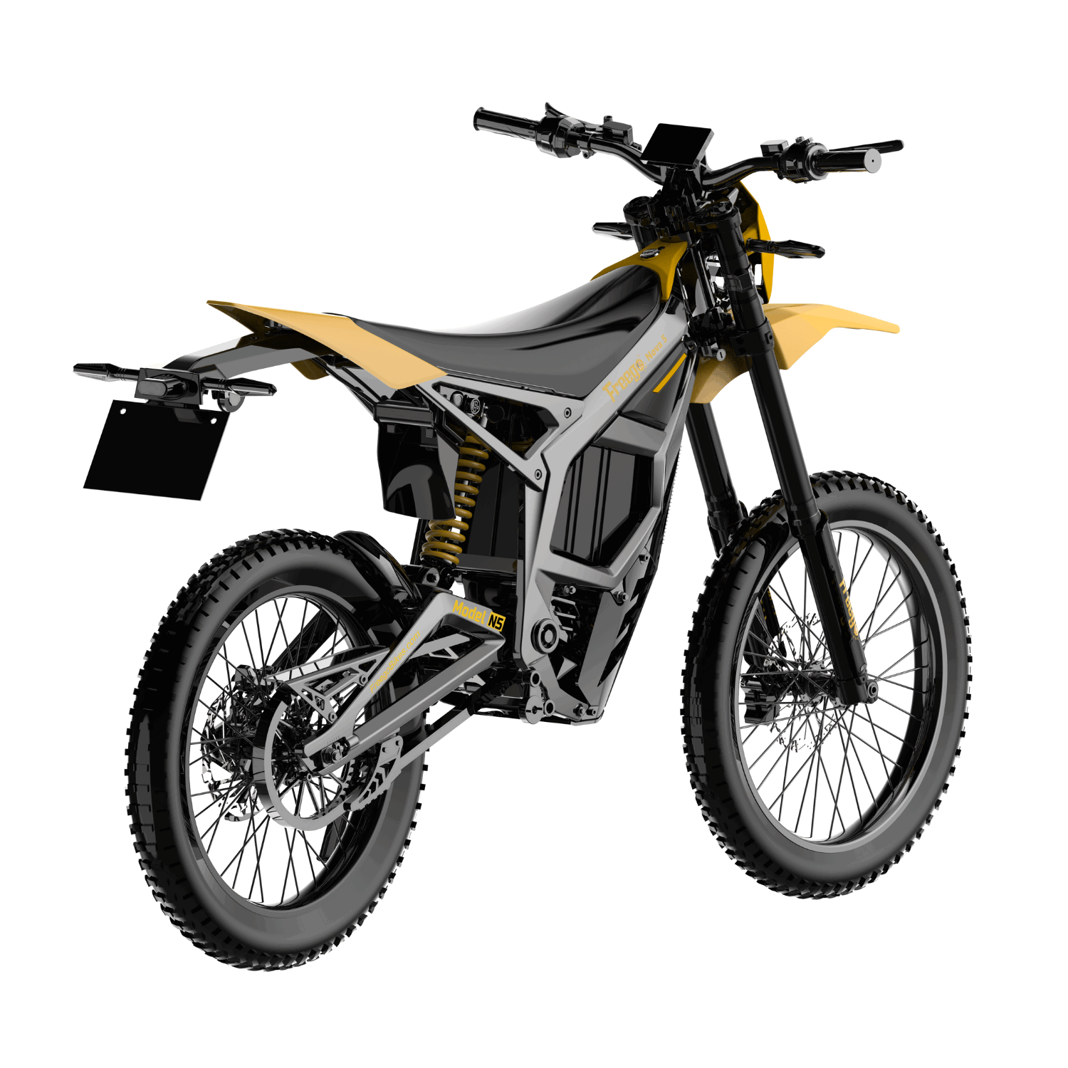 Freego Nova 5 Mid-Drive Off-Road Electric Dirt Bike, speed 53mph (85km/h) , Range 70 miles,Nova5.