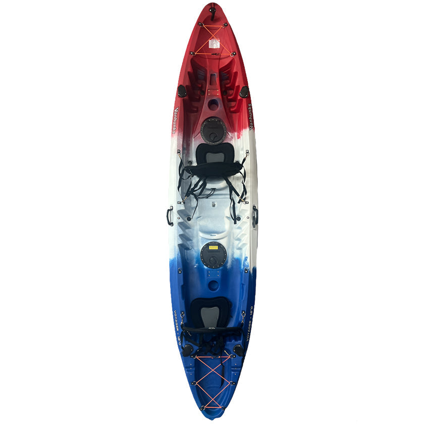 Vanhunks Voyager 12’0 Family Tandem Fishing Kayak