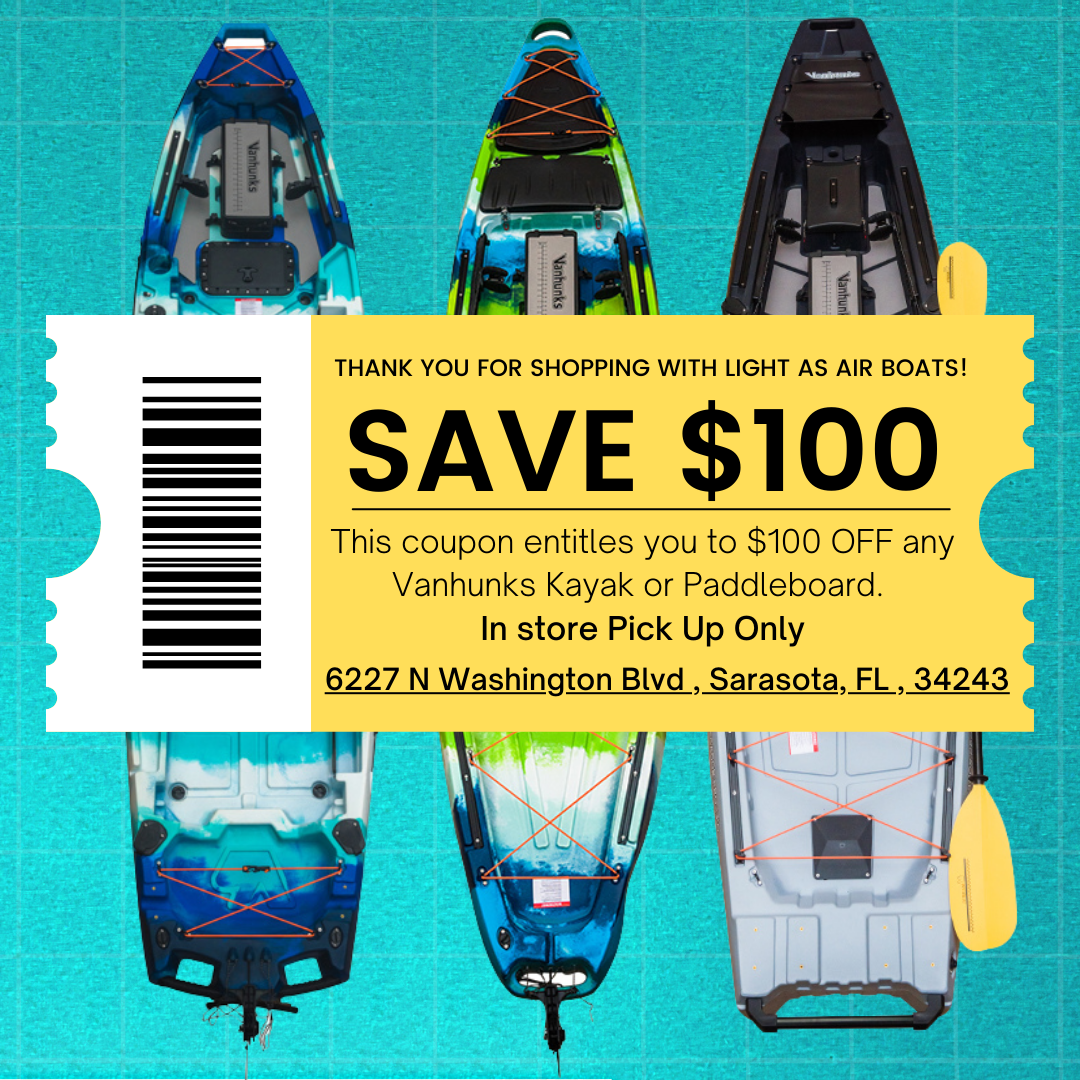Vanhunks Elite Pro Fin Drive Kayak