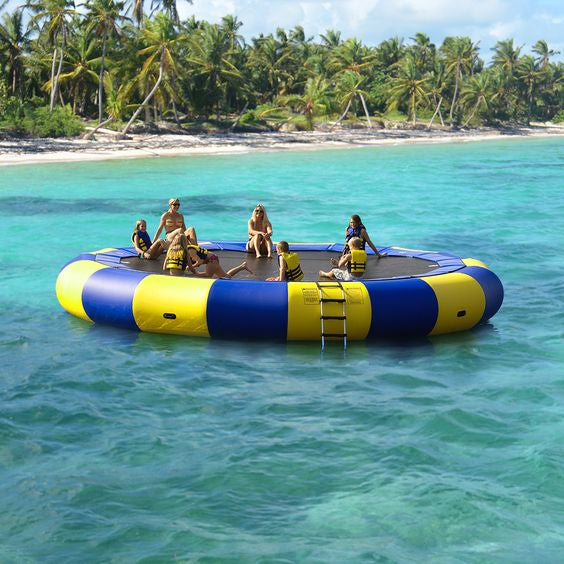 The Rave Aqua Jump 200 Water Trampoline