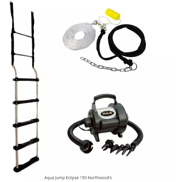 The Rave Aqua Jump 200 Water Trampoline