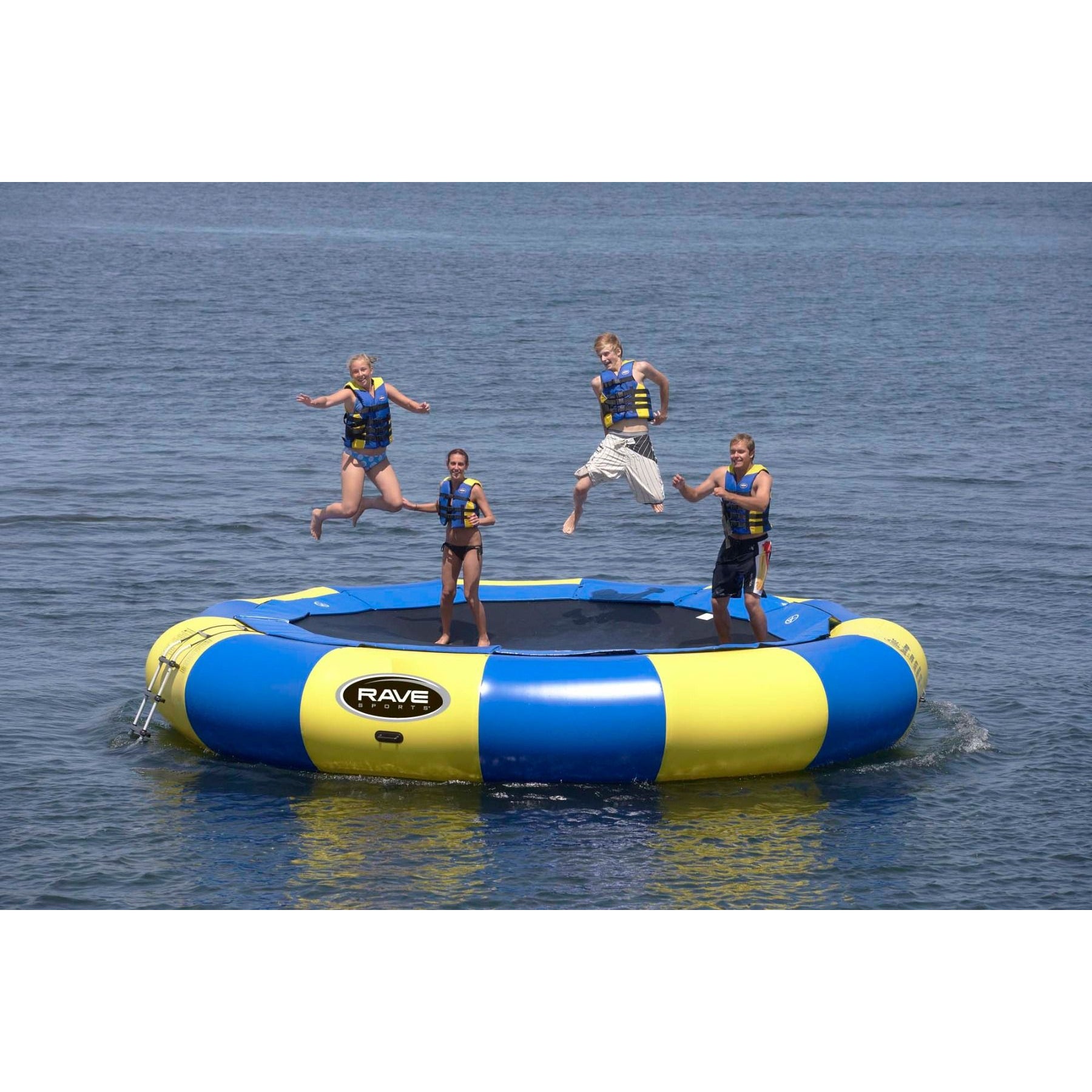 The Rave Aqua Jump 200 Water Trampoline