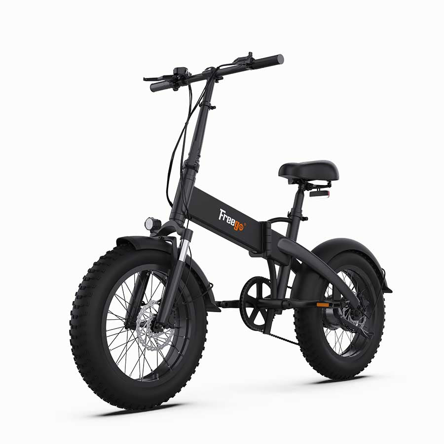 Freego eFlex Raptor E1 Shimano 7-Speed Foldable Fat Tire City Electric Bike,E1-1.