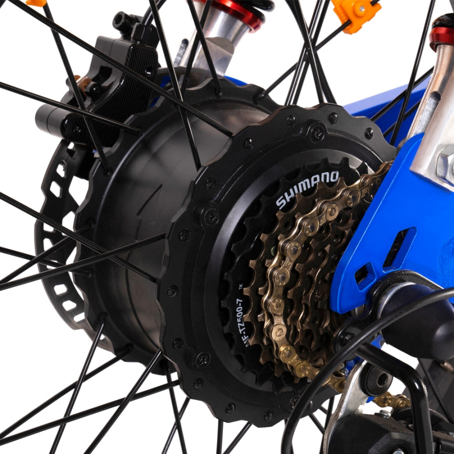 HappyRun G100 Electric Bike with 2000W Dual Battery Long Range