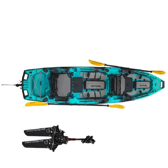 Vanhunks Sauger 12’0 Tandem Fin Drive Fishing Kayak