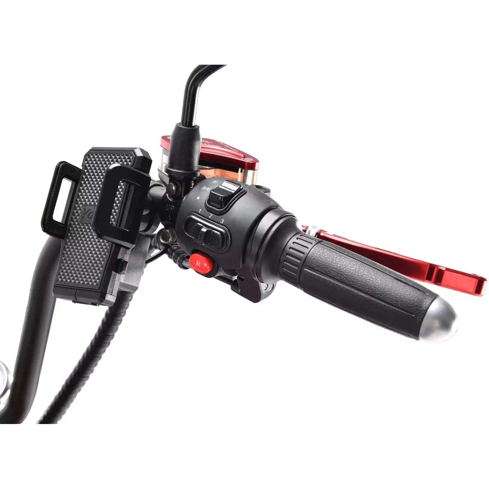 SoverSky - M3 2000w Electric Fat Tire Scooter Chopper Citycoco