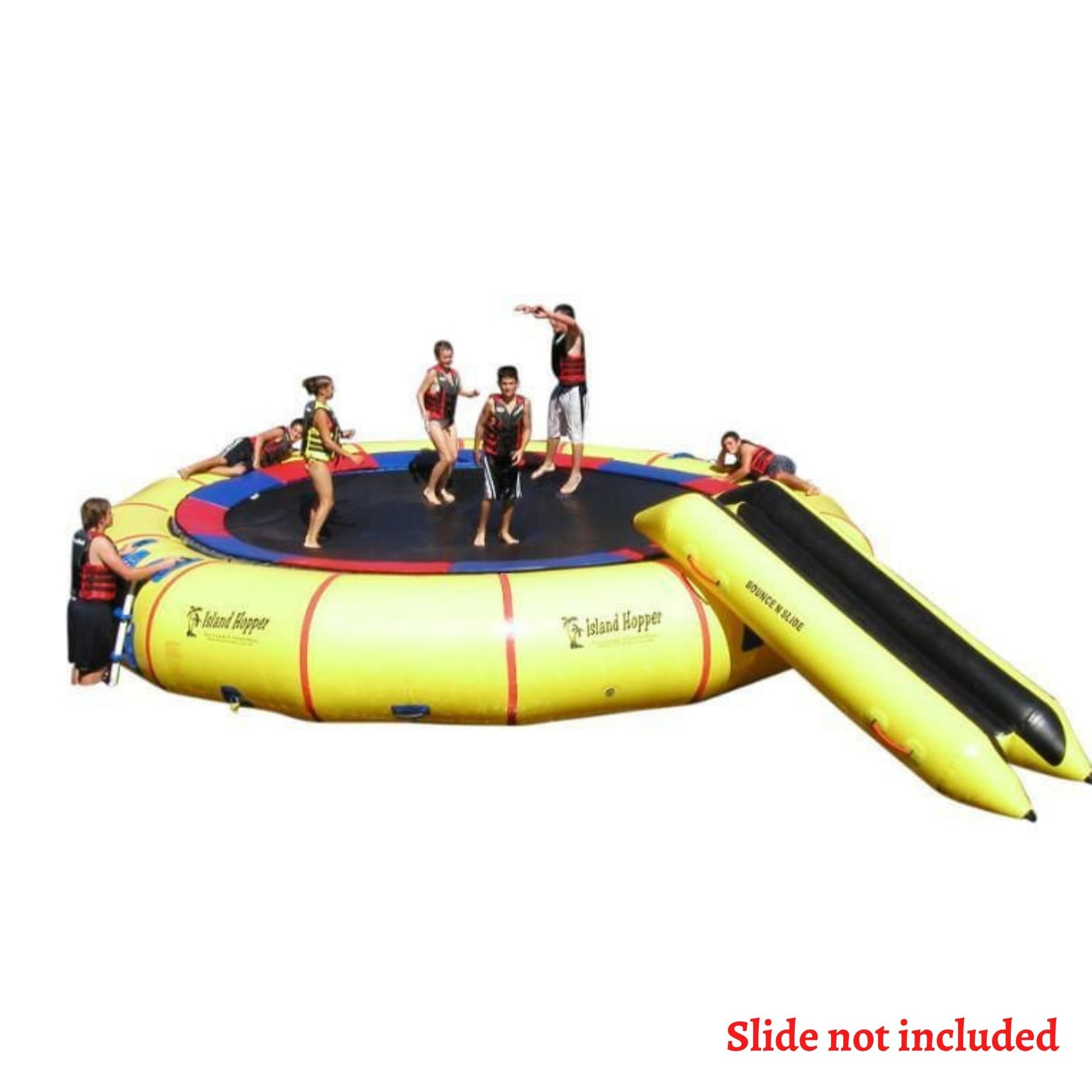 Island Hopper 25' Giant Jump Water Trampoline 25PVCTUBE